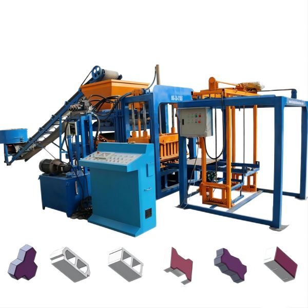 qt4 18 hollow block making machine