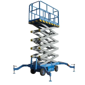 electric lift platform scissor lifting table scaffolding lifting machine 18m 20m 300kg