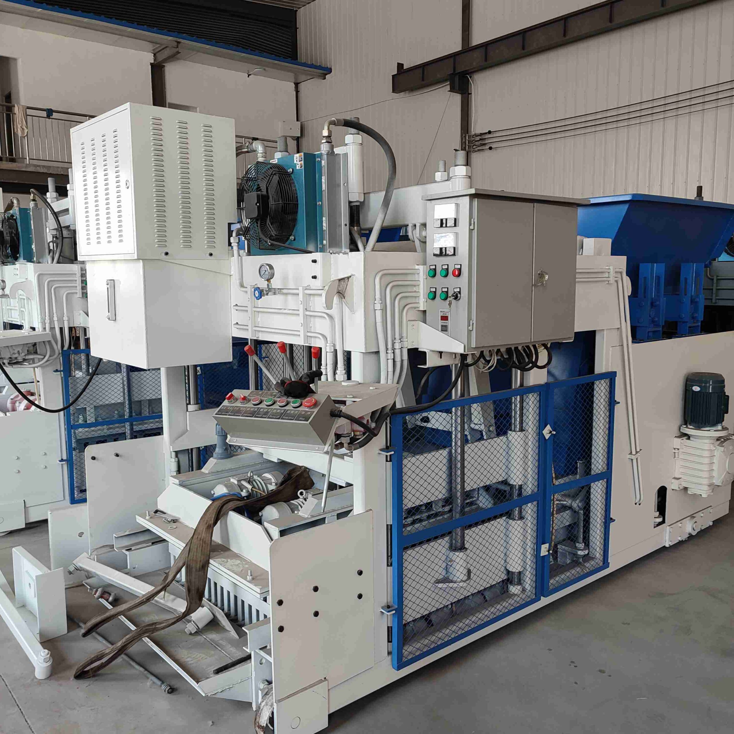 qmy10 25 mobile egg laying brick machinery moving automatic block car making machine