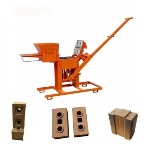 qmr2 40 manual interlocking clay block making machine solid soil earth press interlock lego block maker